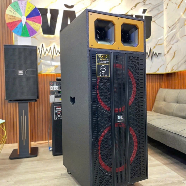 LOA KÉO JBL ĐỨNG CAO – 2 BASS, 2 TREBLE – 500W CỰC CHẤT