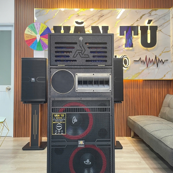 Loa kéo JBL 3.5tấc đôi  – Công suất 500W